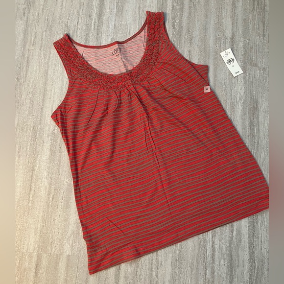 LOFT Tops - Loft sleeveless striped tee